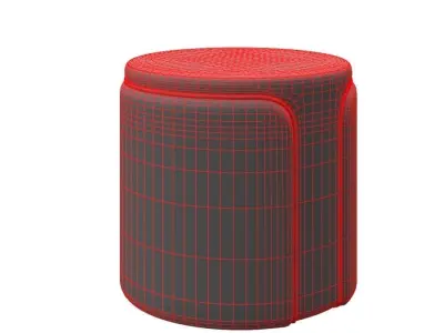 Olyvia Stone Merida stool 3D model