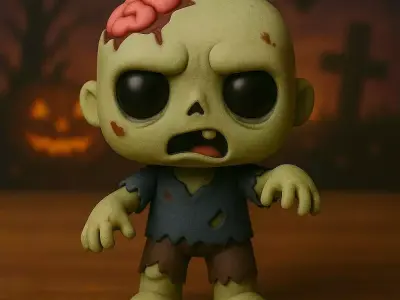 Halloween Decoration 3D Model Collection