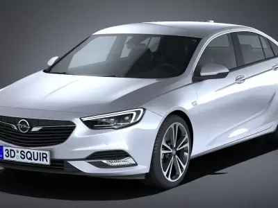 Opel Insignia Grand Sport 2017 3D model