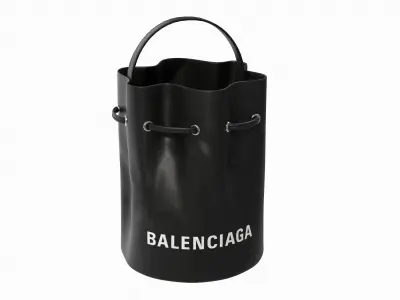 Balenciaga Everyday XS Bucket Bag 3D model
