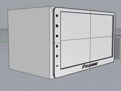 Pioneer DMH-2660NEX 3D model