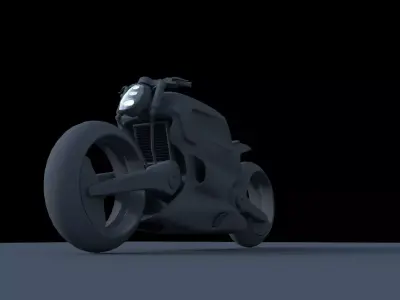 Rhino cafe racer 3D model