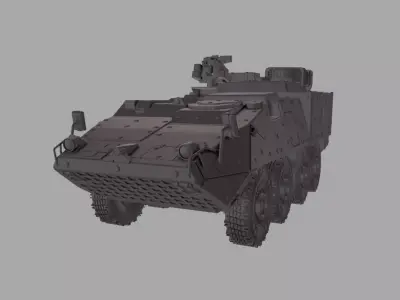 M113 STRYKER AMBULANCE 3D print model