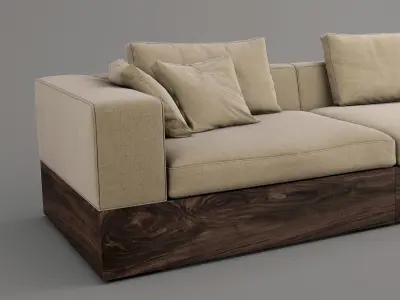 Parc Sofa   3D model