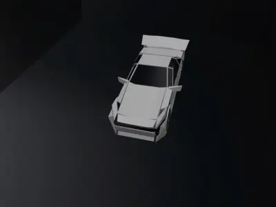 Modified car 3D model