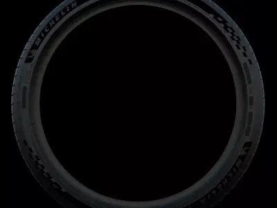 Michelin Pilot Sport S 5 tires 3D model