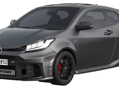 Toyota GR Yaris 2024 3D model