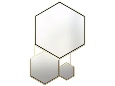 MIRROR HEXA 3D model