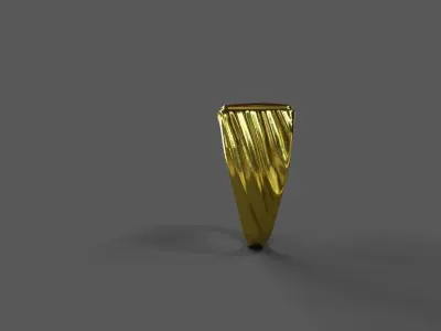 High-Quality 3D Ring Model Pack 4 Low-poly 3D model
