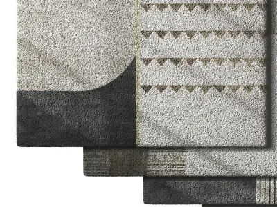 Rug Set 19 3D model