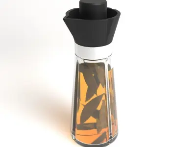 Oil Bottle 3D model