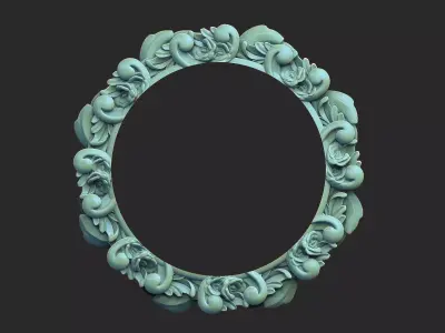 decorative frame02 3D print model