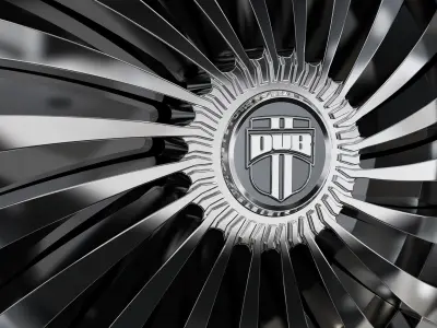 DUB SWYRL WHEEL 3D MODEL 3D print model