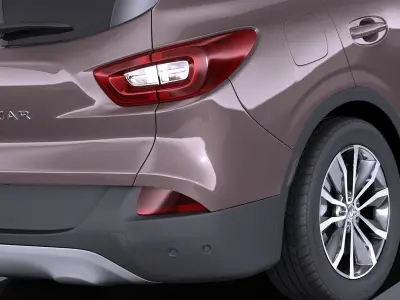 Renault Kadjar 2018 VRAY 3D model