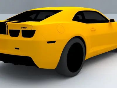 car chevrolet camaro 3D model