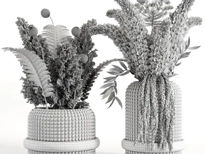 Bouquet 01 3D model purchase