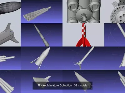 Rocket Miniature Collection