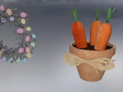 easter decoration 3D model