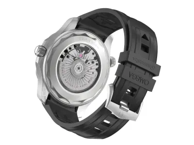 Omega Seamaster Diver Black 3D model