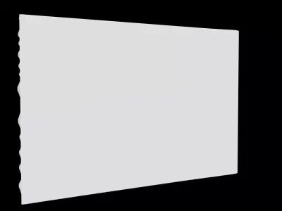 Wave Pattern Wall Panel 3D Print Model 3D print model