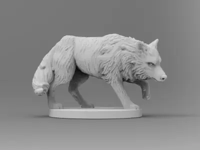 wolf - 3D model purchase