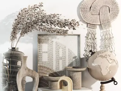 Decorative-set-01 3D model