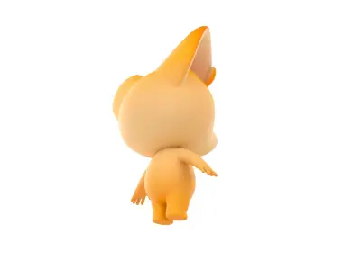 Character193 Fennec 3D model