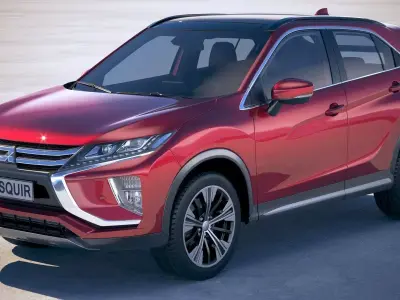 Mitshubishi Eclipse Cross 2018 3D model