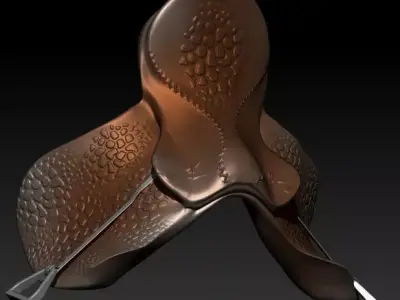 Saddle 3D model