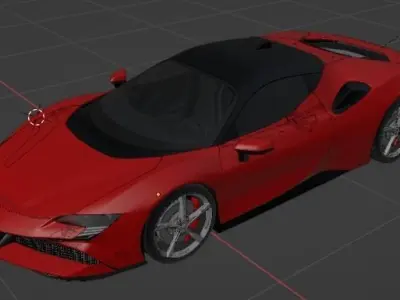 SF90 Stradale 3D model