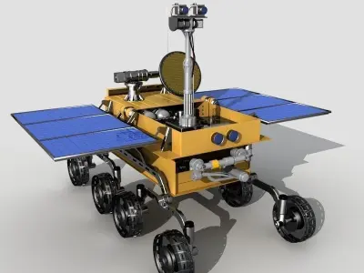 Lunar Rove 3D model