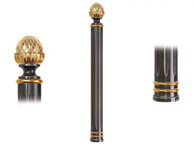 Classic baluster 02 3D model