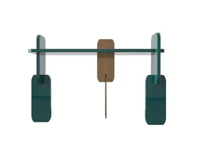 Hessentia Greffage Console Paint 10100 LA 3D model