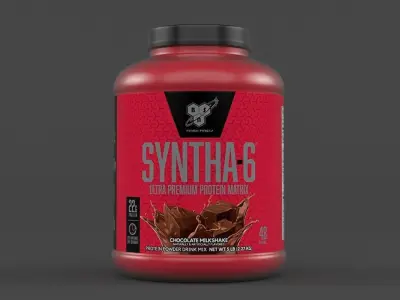 Protein Powder 3D model