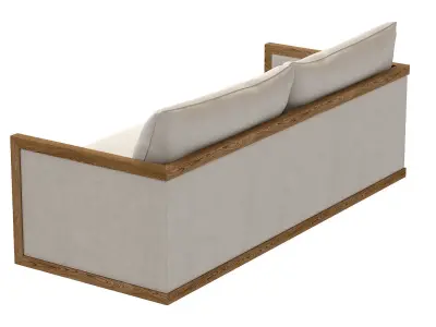 Tresser 84 Sofa Nicole Hollis 3D model