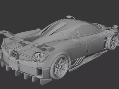 Pagani Imola 3D print model