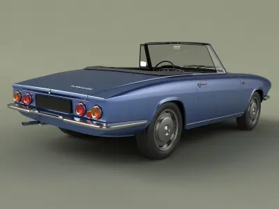 Glas 1300GT Convertible 3D model