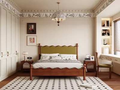 Bedroom interior 109 3D model