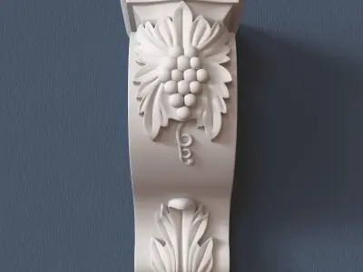 Decorative Corbel 3D model 22