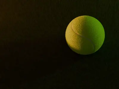 tennis ball  3D model