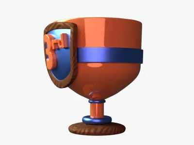 3rd Trophy 3D model