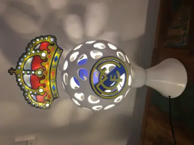 Real Madrid fanlamp - 3D printed Free 3D print model