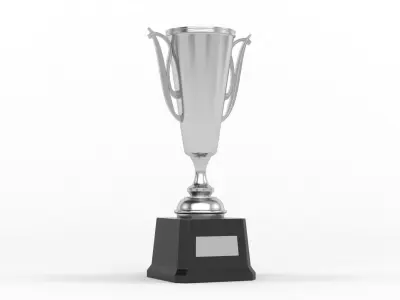 Cups Trophy 3D model 13