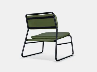 LINNEBACK Easy chair 3D model