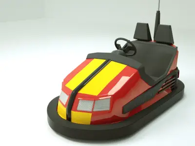 Bumper Car 3D model