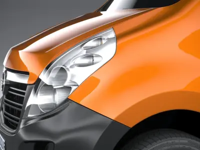 Opel Movano L4H3 2018 3D model