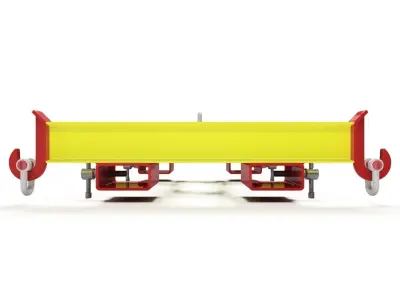 BIG-BAG ATTACHMENT FOR FORKLIFT BLADES Low-poly 3D model