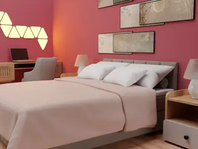 Doublefloor apartment 3D model
