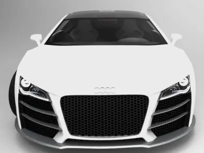 Audi R8 V12 sport 3D model