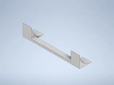 1-64 Scale Diecast Wheel Stop 3D print model